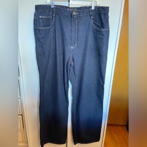 Sean John men’s dark denim baggy hip hop jeans